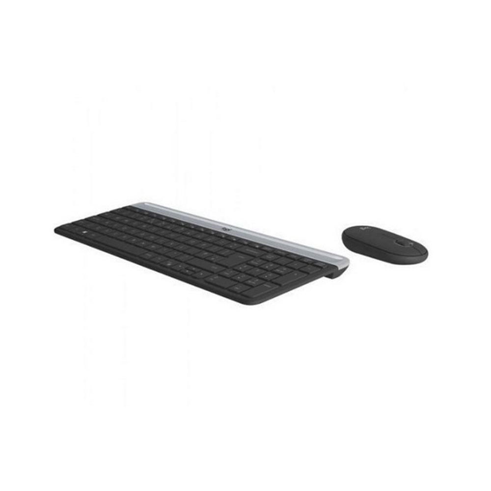Combo Teclado + Mouse LOGITECH en combo Wireless MK470 (LAT/MX ESP) Negro - Componentes - Imagen 2 Combo Teclado + Mouse LOGITECH en combo Wireless MK470 (LAT/MX ESP) Negro - Componentes - Imagen 2