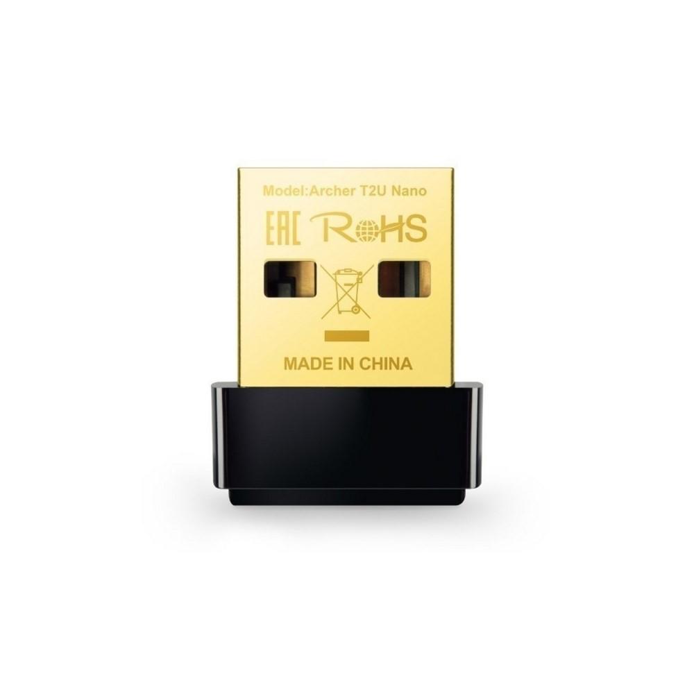 Tarjeta de Red nano USB TPLINK - Inalámbrica Doble banda AC600 - Componentes - Imagen 1 Tarjeta de Red nano USB TPLINK - Inalámbrica Doble banda AC600 - Componentes - Imagen 1