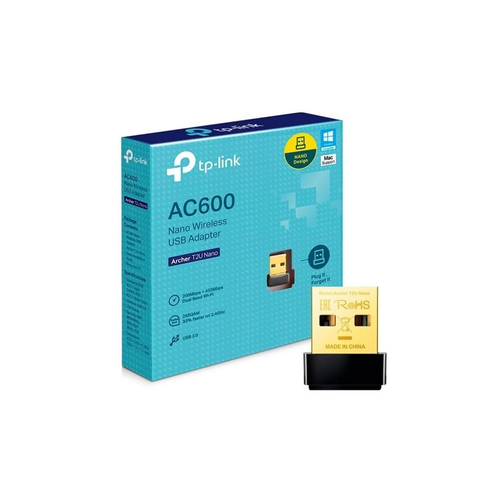 Tarjeta de Red nano USB TPLINK - Inalámbrica Doble banda AC600 - Componentes - Imagen 2 Tarjeta de Red nano USB TPLINK - Inalámbrica Doble banda AC600 - Componentes - Imagen 2