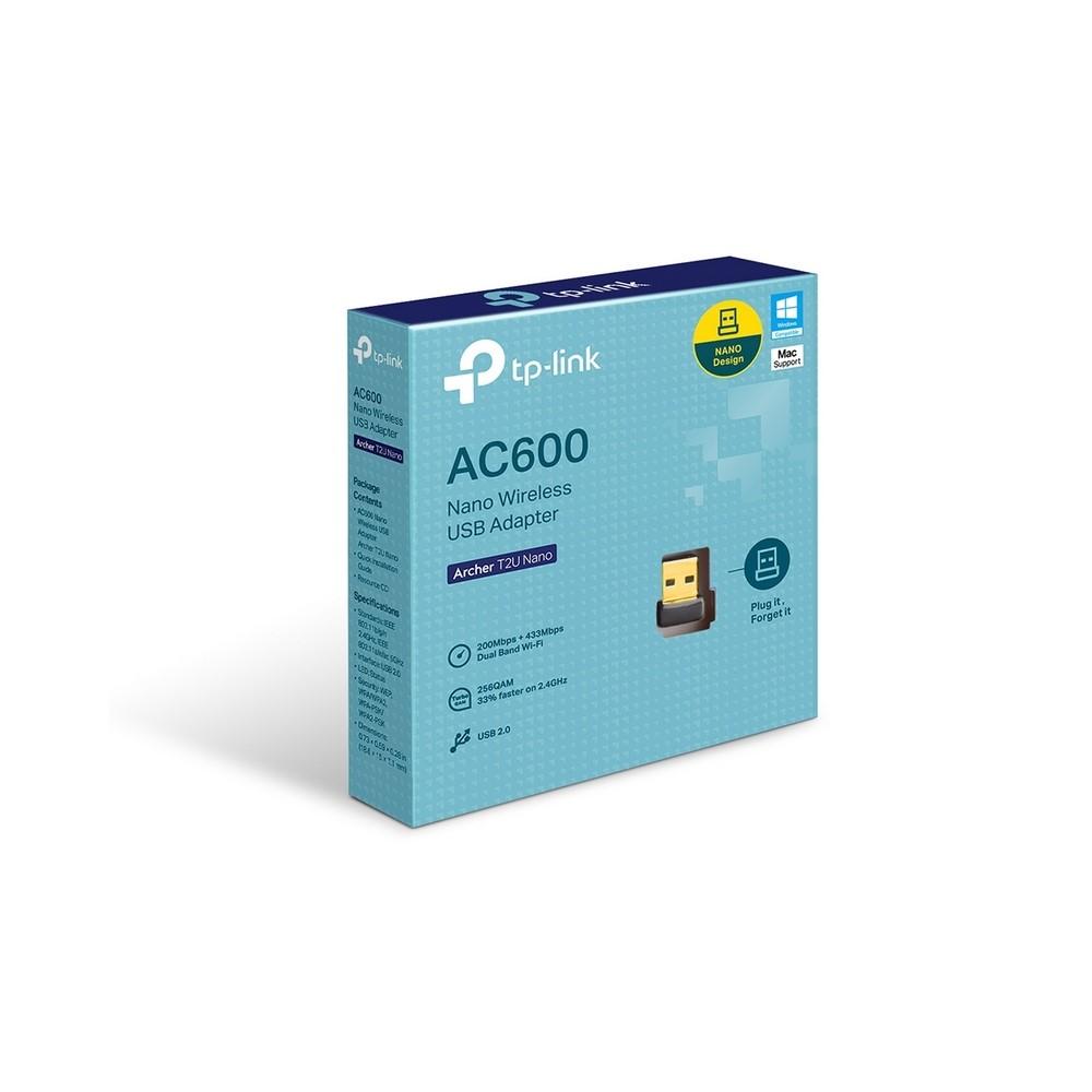 Tarjeta de Red nano USB TPLINK - Inalámbrica Doble banda AC600 - Componentes - Imagen 3 Tarjeta de Red nano USB TPLINK - Inalámbrica Doble banda AC600 - Componentes - Imagen 3