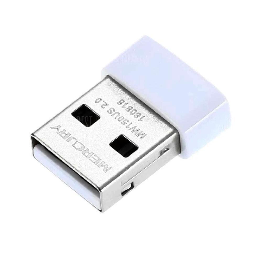 Adaptador Nano MERCUSYS USB 2.0 Inalámbrico de 150Mbps COLOR Blanco - Componentes - Imagen 2 Adaptador Nano MERCUSYS USB 2.0 Inalámbrico de 150Mbps COLOR Blanco - Componentes - Imagen 2