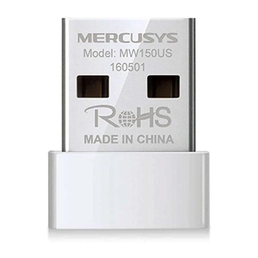 Adaptador Nano MERCUSYS USB 2.0 Inalámbrico de 150Mbps COLOR Blanco - Componentes - Imagen 4 Adaptador Nano MERCUSYS USB 2.0 Inalámbrico de 150Mbps COLOR Blanco - Componentes - Imagen 4