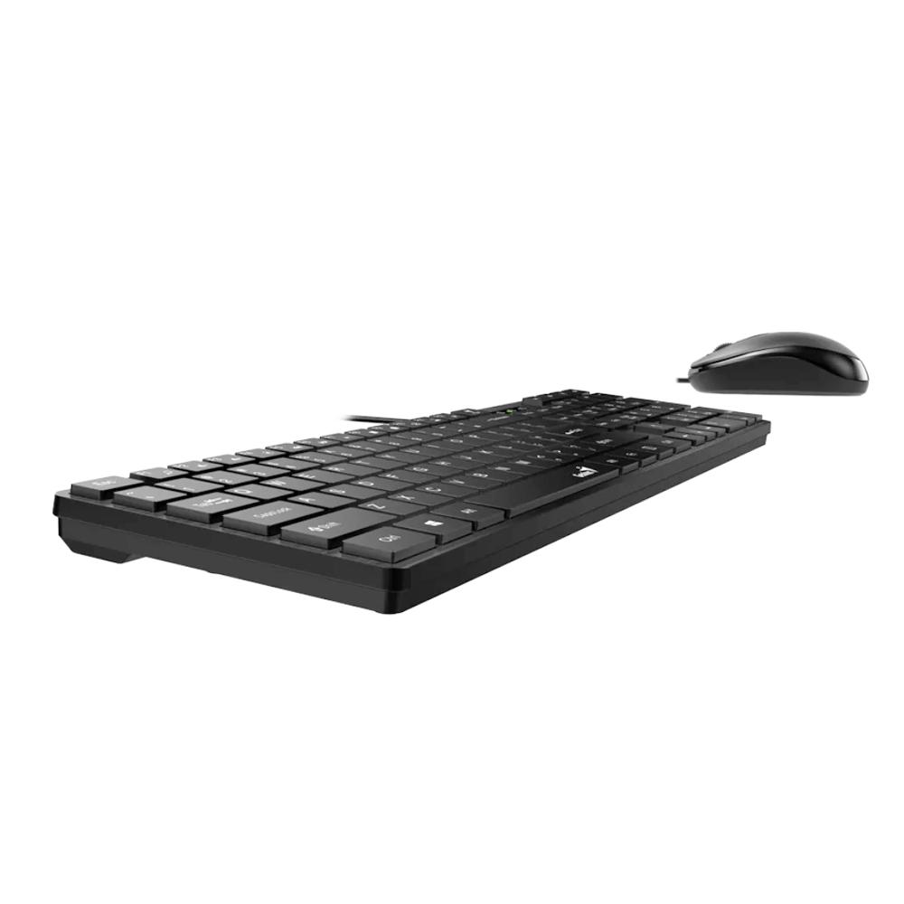 Combo Teclado GENIUS + Mouse SlimStar C126 Alambrico USB COLOR Negro - Componentes - Imagen 3 Combo Teclado GENIUS + Mouse SlimStar C126 Alambrico USB COLOR Negro - Componentes - Imagen 3