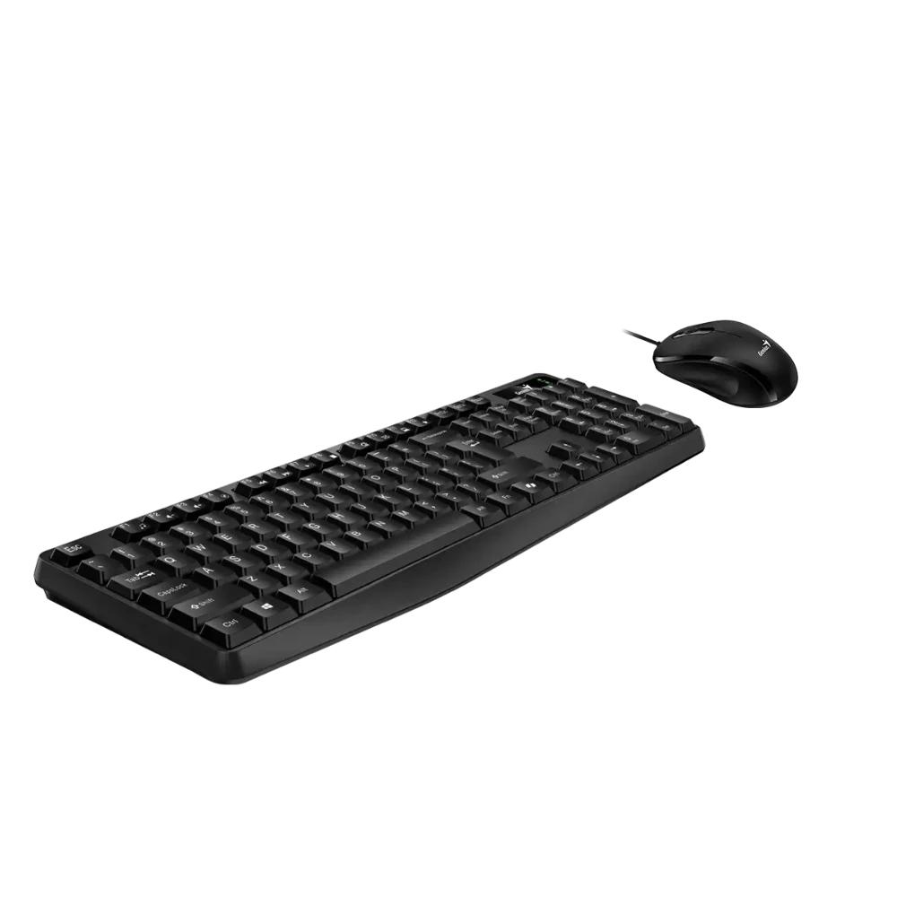 Combo Teclado Mouse GENIUS Alámbrico km 170 USB COLOR Negro - Componentes - Imagen 2 Combo Teclado Mouse GENIUS Alámbrico km 170 USB COLOR Negro - Componentes - Imagen 2