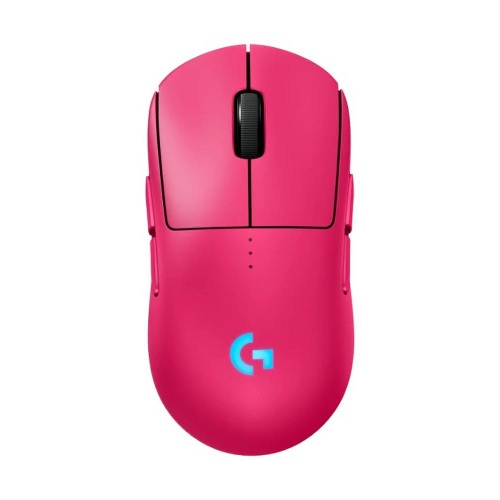 Mouse Inalámbrico Gamer Logitech Pro 2 LIGHTSPEED Color Magenta - Componentes - Imagen 1 Mouse Inalámbrico Gamer Logitech Pro 2 LIGHTSPEED Color Magenta - Componentes - Imagen 1