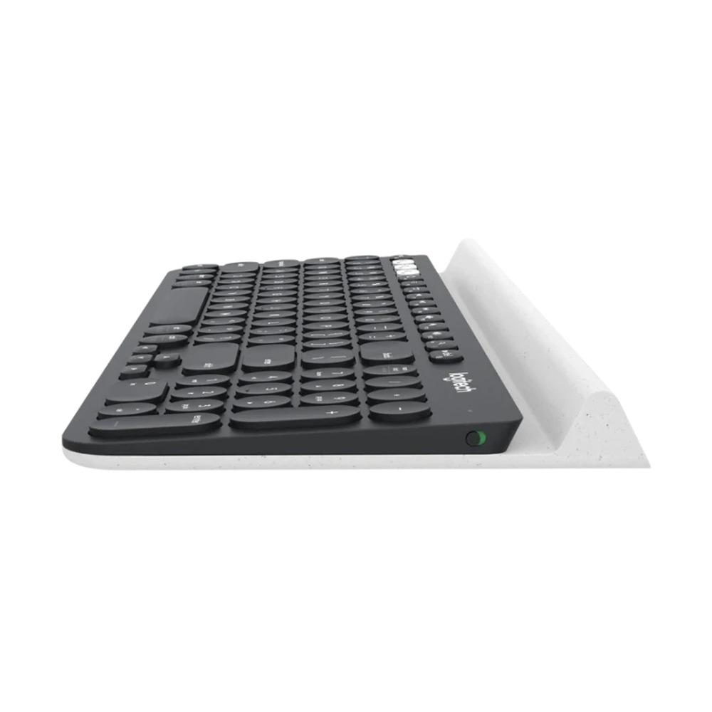 Teclado Inalámbrico Logitech K780 Color Blanco con Negro - Componentes - Imagen 4 Teclado Inalámbrico Logitech K780 Color Blanco con Negro - Componentes - Imagen 4
