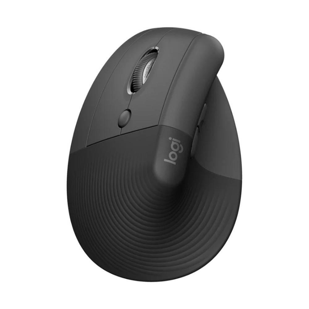 Mouse Inalámbrico Ergonómico Logitech Lift Left Color Grafito - Componentes - Imagen 1 Mouse Inalámbrico Ergonómico Logitech Lift Left Color Grafito - Componentes - Imagen 1