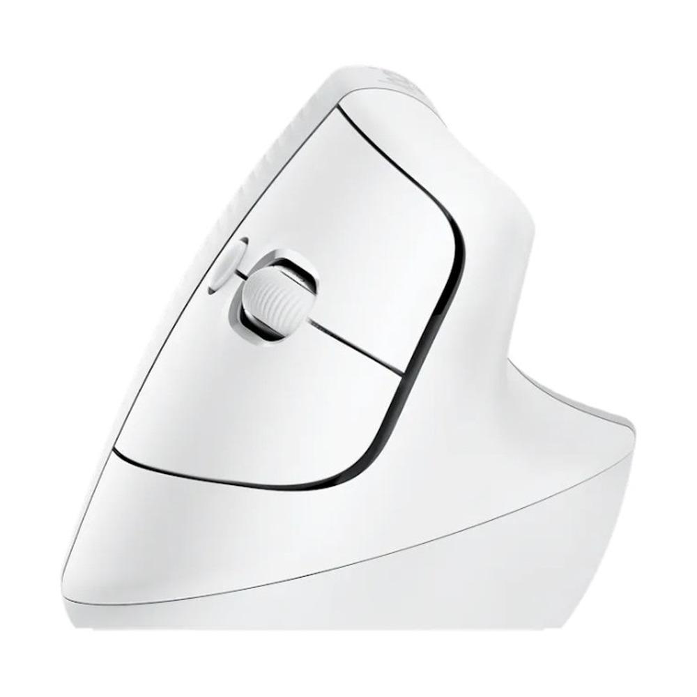 Mouse Inalámbrico Ergonómico Logitech Lift Color Blanco - Componentes - Imagen 3 Mouse Inalámbrico Ergonómico Logitech Lift Color Blanco - Componentes - Imagen 3