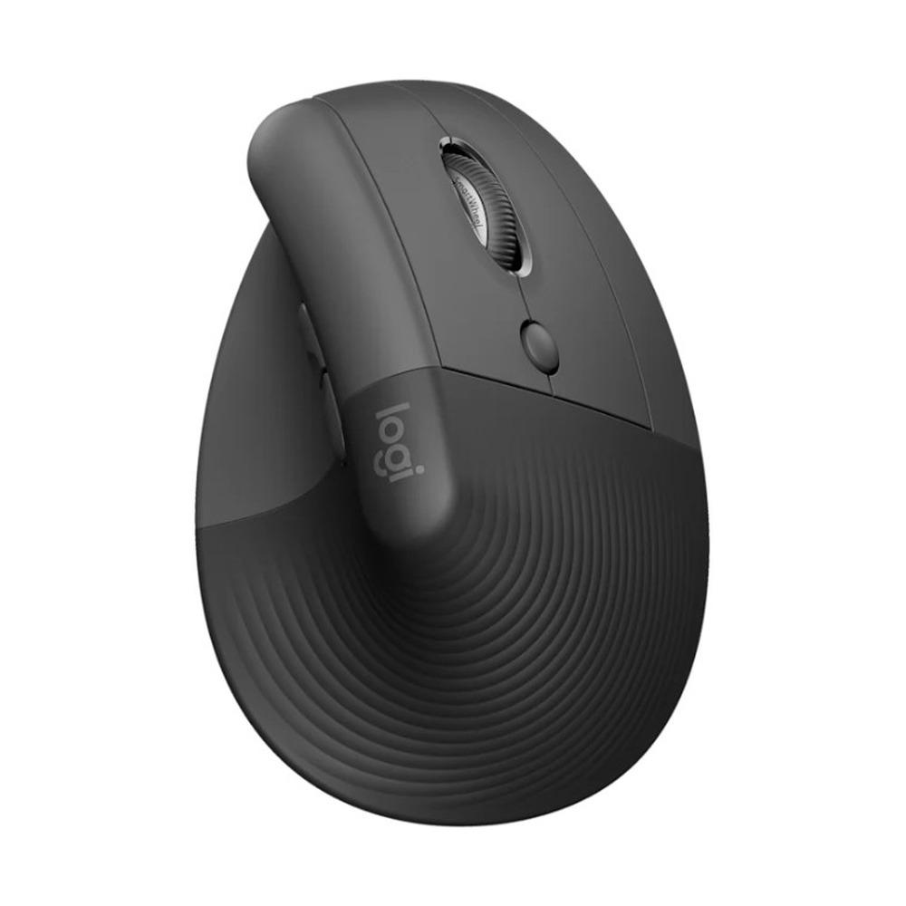 Mouse Inalámbrico Ergonómico Logitech Lift Color Grafito - Componentes - Imagen 1 Mouse Inalámbrico Ergonómico Logitech Lift Color Grafito - Componentes - Imagen 1