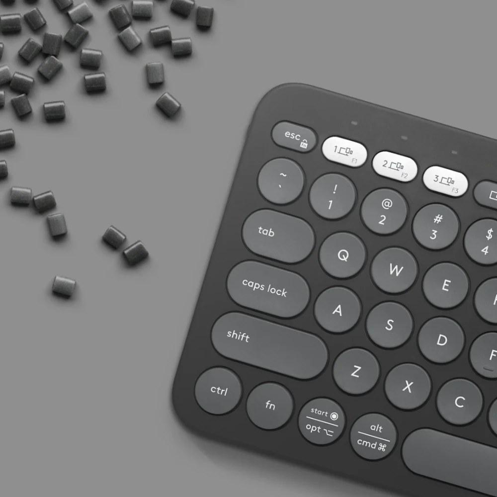 Teclado Inalámbrico Logitech Pebble Keys 2 K380s Color Grafito - Componentes - Imagen 2 Teclado Inalámbrico Logitech Pebble Keys 2 K380s Color Grafito - Componentes - Imagen 2