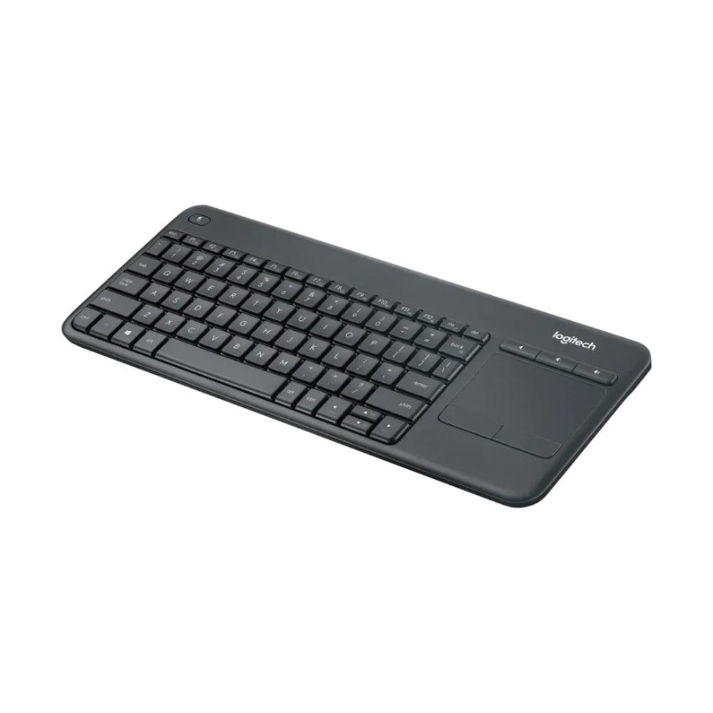 Teclado Inalámbrico Logitech K400 Plus Color Negro con Touchpad - Componentes - Imagen 3 Teclado Inalámbrico Logitech K400 Plus Color Negro con Touchpad - Componentes - Imagen 3