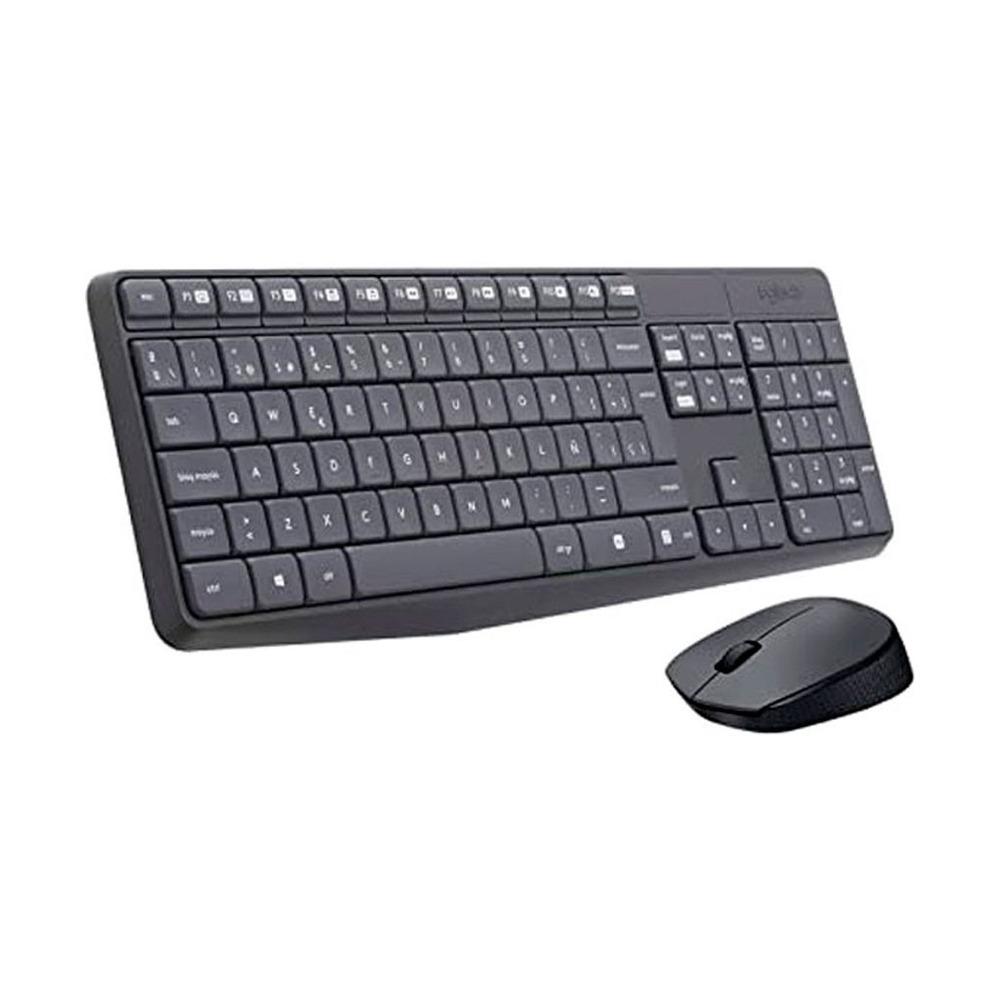 Combo Teclado + Mouse Inalámbricos Logitech MK295 Silent Color Grafito - Componentes - Imagen 2 Combo Teclado + Mouse Inalámbricos Logitech MK295 Silent Color Grafito - Componentes - Imagen 2