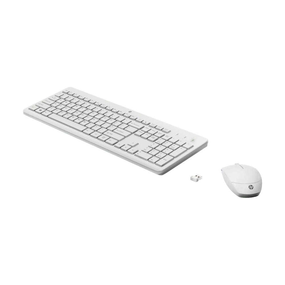 Combo Teclado + Mouse Inalámbricos HP 230 Color Blanco - Componentes - Imagen 2 Combo Teclado + Mouse Inalámbricos HP 230 Color Blanco - Componentes - Imagen 2