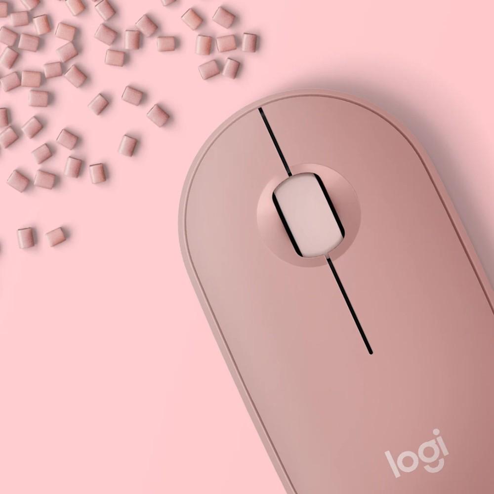 Mouse Inalámbrico Logitech Pebble 2 M350s Color Rosa - Componentes - Imagen 2 Mouse Inalámbrico Logitech Pebble 2 M350s Color Rosa - Componentes - Imagen 2