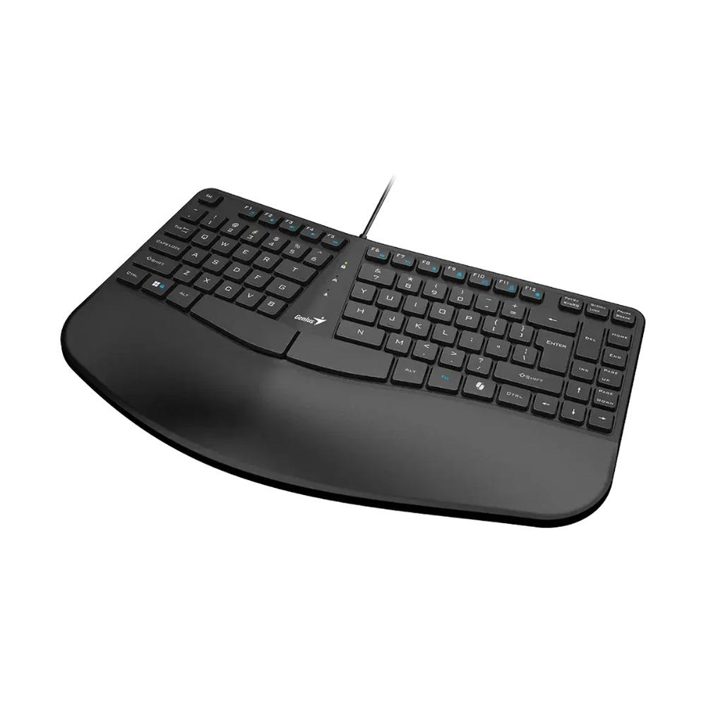 Teclado Alámbrico Ergonómico Genius Ergo KB-700 Color Negro - Componentes - Imagen 3 Teclado Alámbrico Ergonómico Genius Ergo KB-700 Color Negro - Componentes - Imagen 3