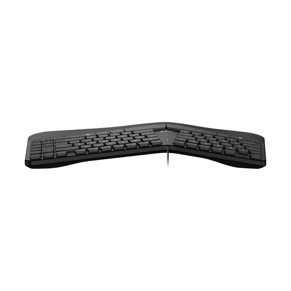 Teclado Alámbrico Ergonómico Genius Ergo KB-700 Color Negro - Componentes - Imagen 4 Teclado Alámbrico Ergonómico Genius Ergo KB-700 Color Negro - Componentes - Imagen 4