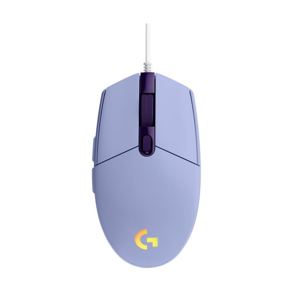 Mouse Alámbrico Gamer Logitech G203 Color Lila - Componentes - Imagen 1 Mouse Alámbrico Gamer Logitech G203 Color Lila - Componentes - Imagen 1
