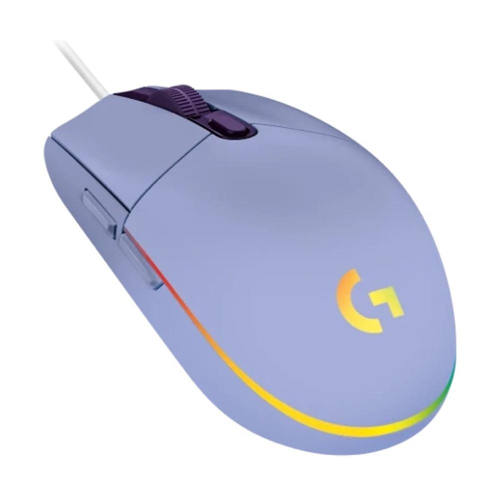 Mouse Alámbrico Gamer Logitech G203 Color Lila - Componentes - Imagen 2 Mouse Alámbrico Gamer Logitech G203 Color Lila - Componentes - Imagen 2