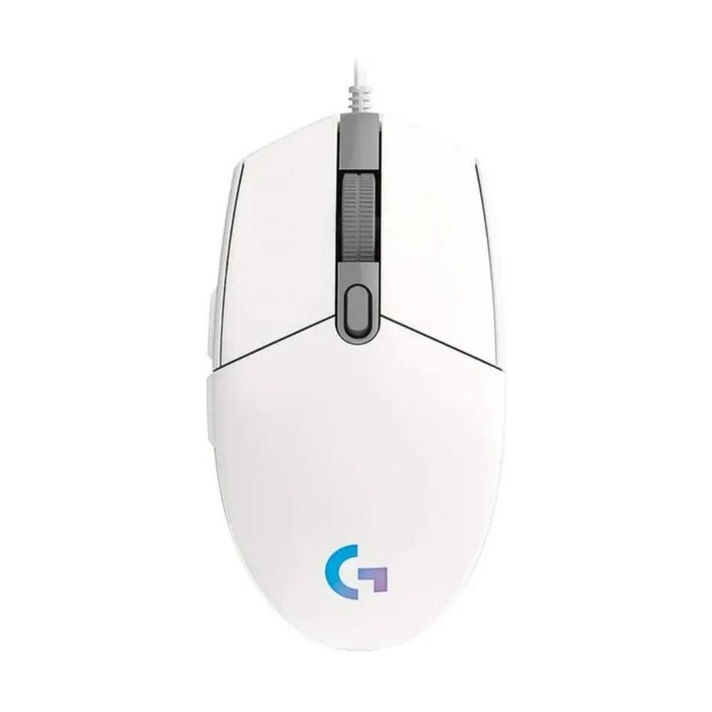 Mouse Alámbrico Gamer Logitech G203 Color Blanco - Componentes - Imagen 1 Mouse Alámbrico Gamer Logitech G203 Color Blanco - Componentes - Imagen 1