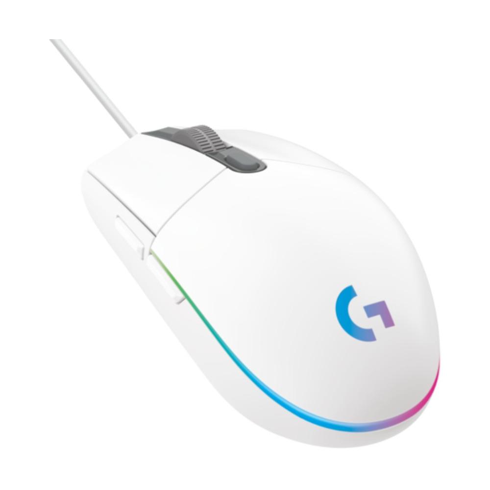 Mouse Alámbrico Gamer Logitech G203 Color Blanco - Componentes - Imagen 2 Mouse Alámbrico Gamer Logitech G203 Color Blanco - Componentes - Imagen 2