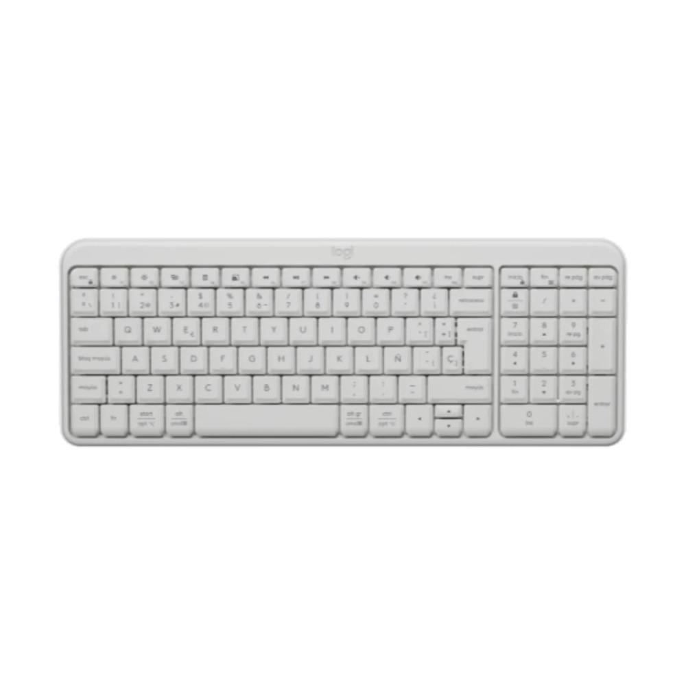 Teclado Inalámbrico Logitech K250 Color Blanco - Componentes - Imagen 1 Teclado Inalámbrico Logitech K250 Color Blanco - Componentes - Imagen 1