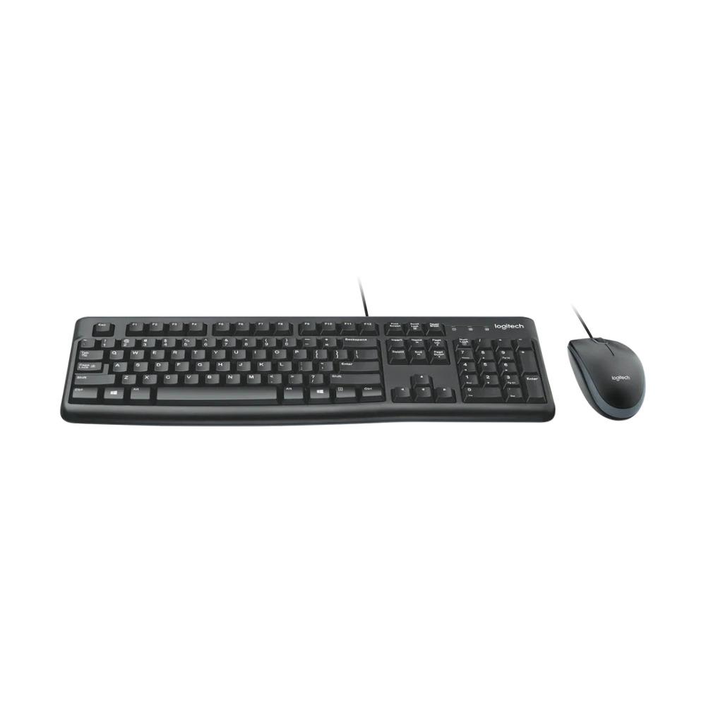 Combo Teclado + Mouse Alámbricos Logitech MK120 Color Negro - Componentes - Imagen 2 Combo Teclado + Mouse Alámbricos Logitech MK120 Color Negro - Componentes - Imagen 2