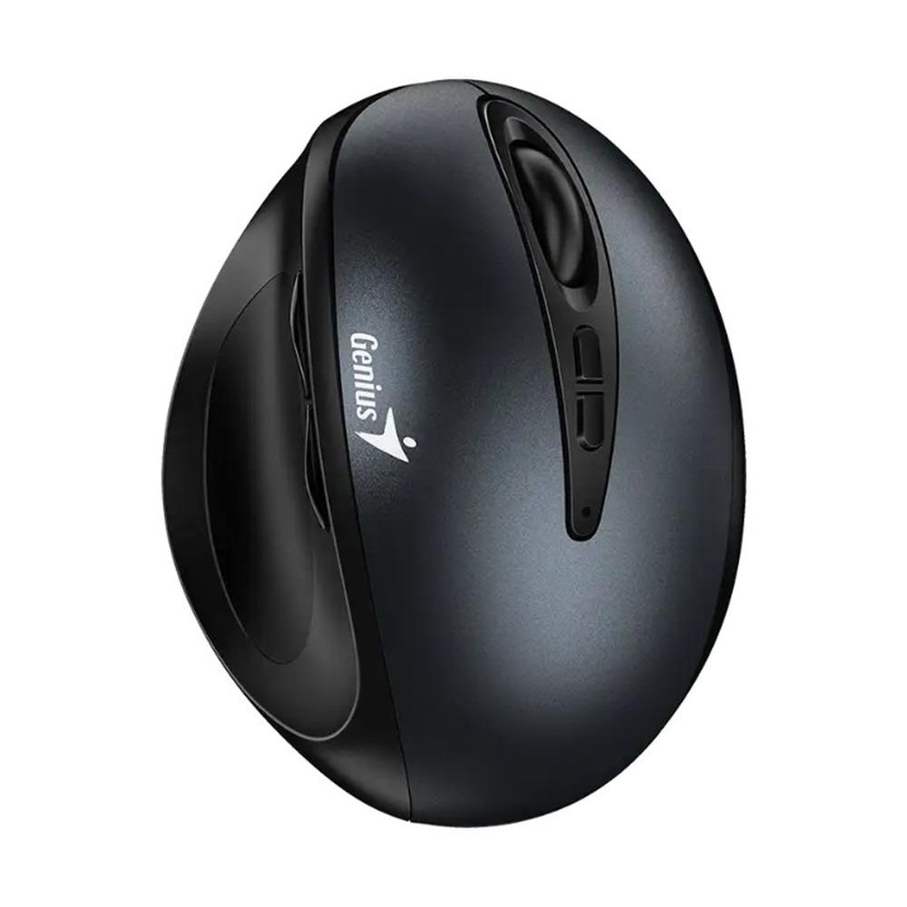 Mouse Inalámbrico Ergonómico Genius Ergo 8300S Color Gris Hierro - Componentes - Imagen 1 Mouse Inalámbrico Ergonómico Genius Ergo 8300S Color Gris Hierro - Componentes - Imagen 1