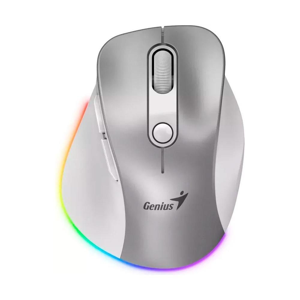 Mouse Genius ERGO 9000S Pro mini Recargable Plata - Componentes - Imagen 2 Mouse Genius ERGO 9000S Pro mini Recargable Plata - Componentes - Imagen 2