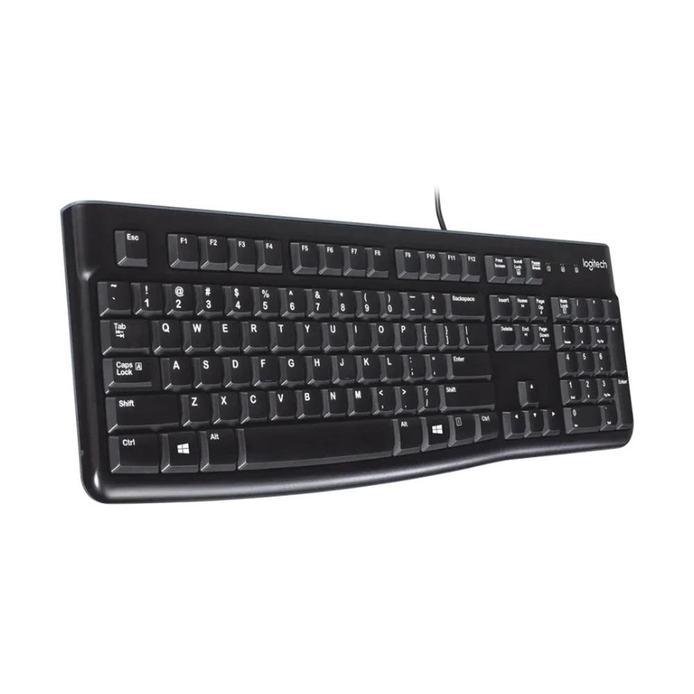 Teclado Alámbrico Logitech K120 Color Negro - Componentes - Imagen 3 Teclado Alámbrico Logitech K120 Color Negro - Componentes - Imagen 3