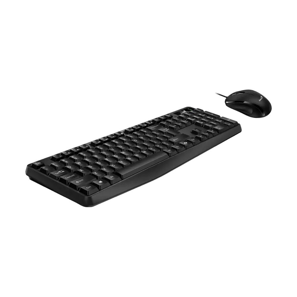 Combo Teclado + Mouse Alámbricos Genius KM-170 Color Negro - Componentes - Imagen 2 Combo Teclado + Mouse Alámbricos Genius KM-170 Color Negro - Componentes - Imagen 2