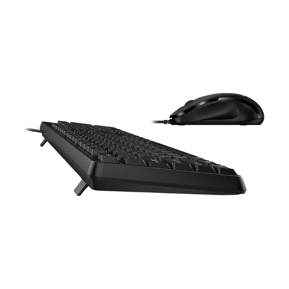 Combo Teclado + Mouse Alámbricos Genius KM-170 Color Negro - Componentes - Imagen 3 Combo Teclado + Mouse Alámbricos Genius KM-170 Color Negro - Componentes - Imagen 3