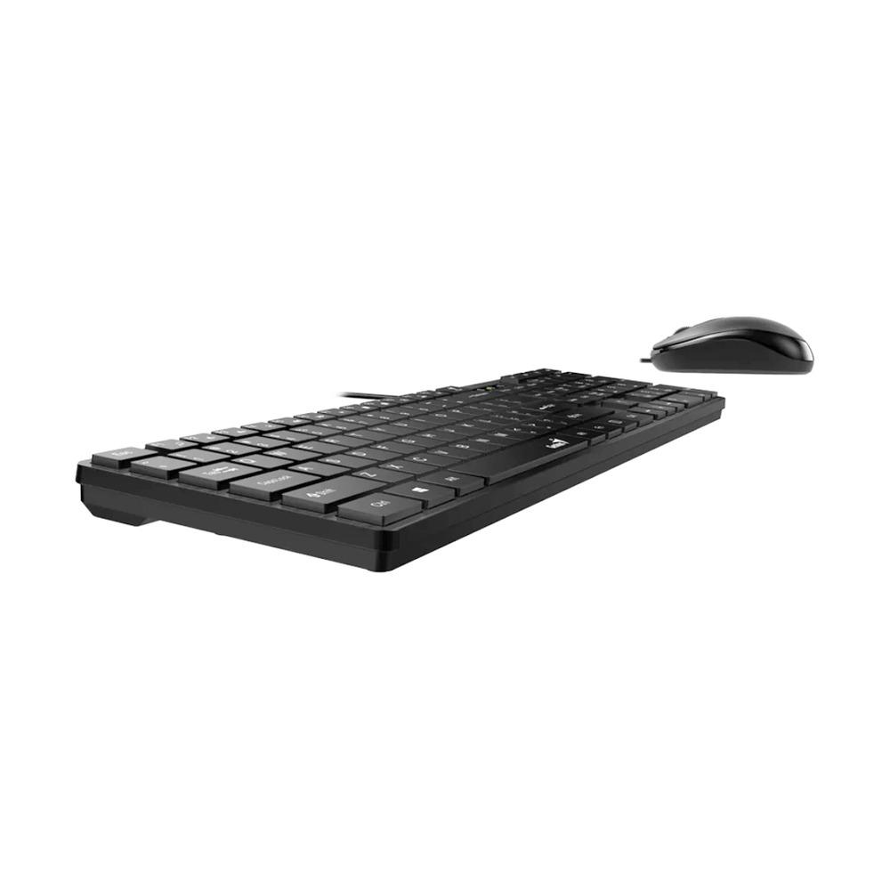 Combo Teclado + Mouse Alámbricos Genius SlimStar C126 Color Negro - Componentes - Imagen 3 Combo Teclado + Mouse Alámbricos Genius SlimStar C126 Color Negro - Componentes - Imagen 3