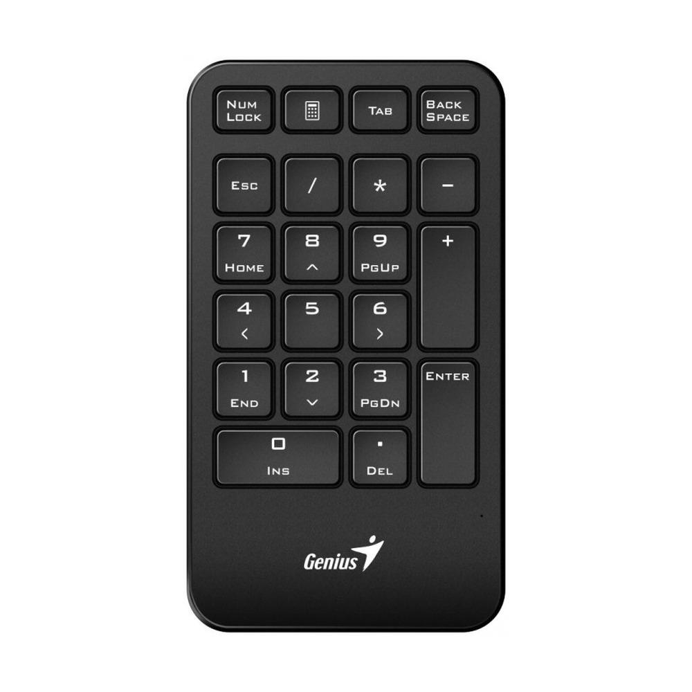 Teclado Inalámbrico Numérico Genius NumPad 1000 Color Negro - Componentes - Imagen 1 Teclado Inalámbrico Numérico Genius NumPad 1000 Color Negro - Componentes - Imagen 1