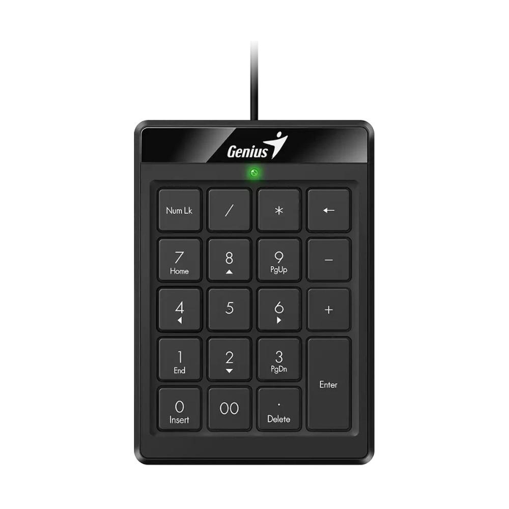 Teclado Alámbrico Numérico Genius NumPad 110 Color Negro - Componentes - Imagen 1 Teclado Alámbrico Numérico Genius NumPad 110 Color Negro - Componentes - Imagen 1