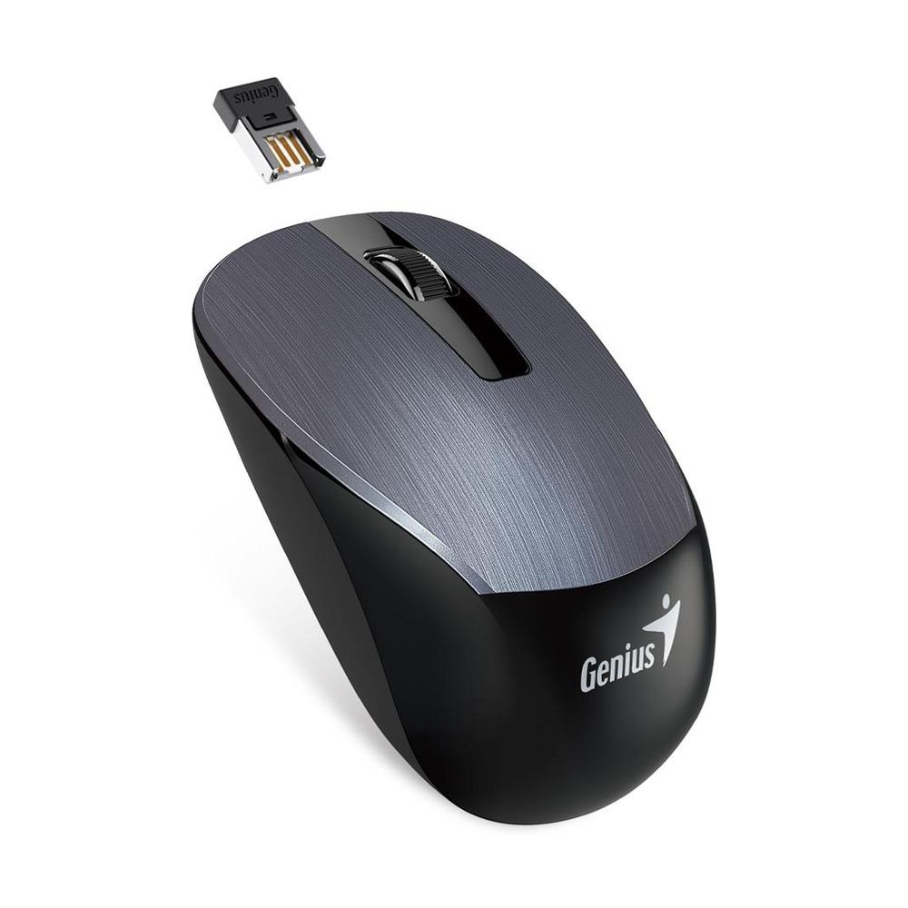 Mouse Inalámbrico Genius NX 7015 Color Gris - Componentes - Imagen 2 Mouse Inalámbrico Genius NX 7015 Color Gris - Componentes - Imagen 2