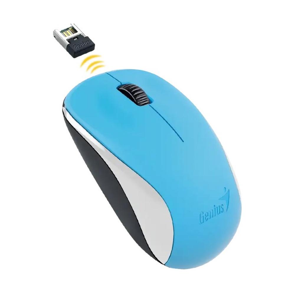 Mouse Inalámbrico Genius NX-7000 Color Azul - Componentes - Imagen 2 Mouse Inalámbrico Genius NX-7000 Color Azul - Componentes - Imagen 2