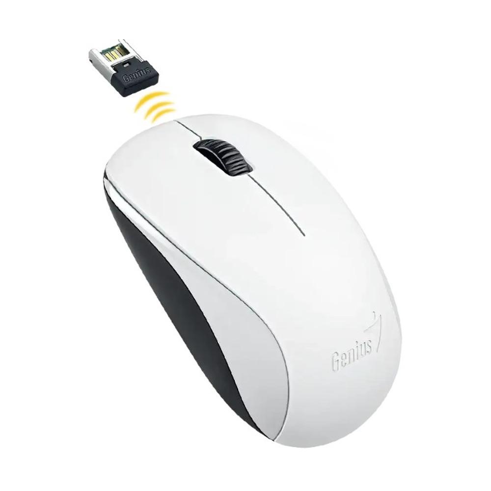 Mouse Inalámbrico Genius NX-7000 Color Blanco - Componentes - Imagen 2 Mouse Inalámbrico Genius NX-7000 Color Blanco - Componentes - Imagen 2