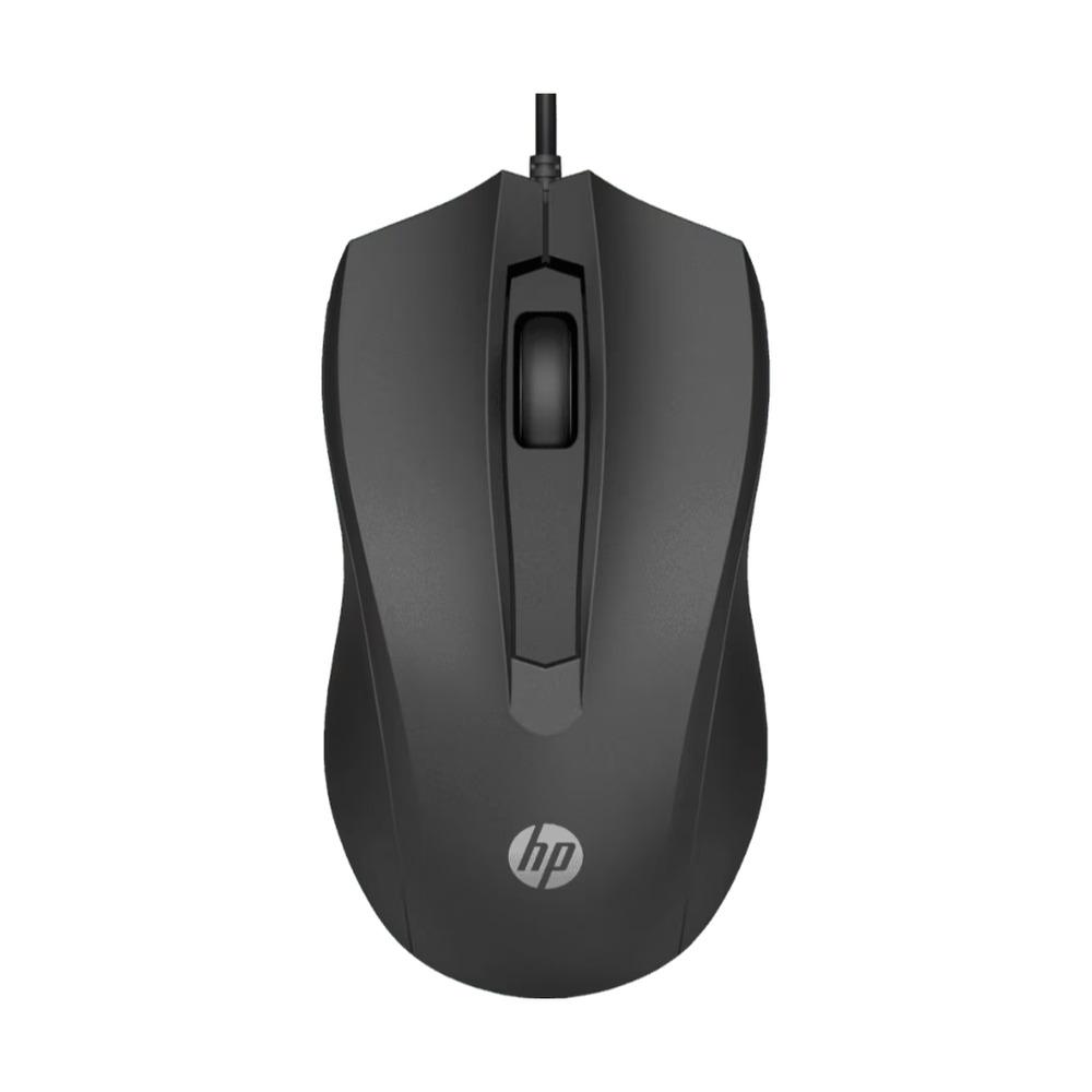 Mouse Alámbrico HP 100 Color Negro - Componentes - Imagen 1 Mouse Alámbrico HP 100 Color Negro - Componentes - Imagen 1