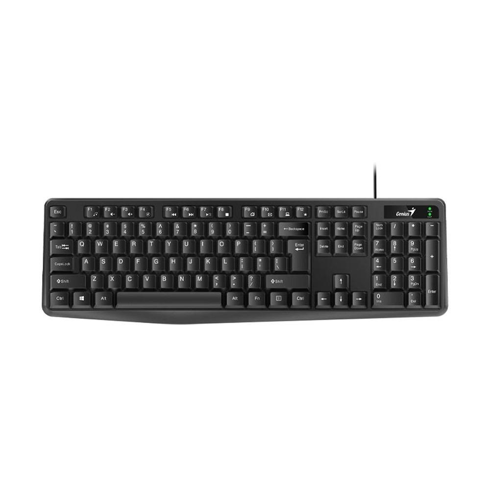 Teclado Alámbrico Genius KB-117 Color Negro - Componentes - Imagen 2 Teclado Alámbrico Genius KB-117 Color Negro - Componentes - Imagen 2