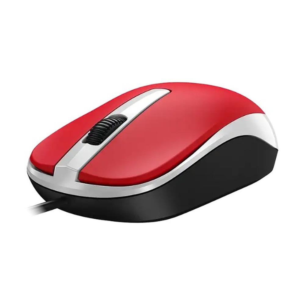 Mouse Alámbrico Genius DX-120 Color Rojo - Componentes - Imagen 3 Mouse Alámbrico Genius DX-120 Color Rojo - Componentes - Imagen 3