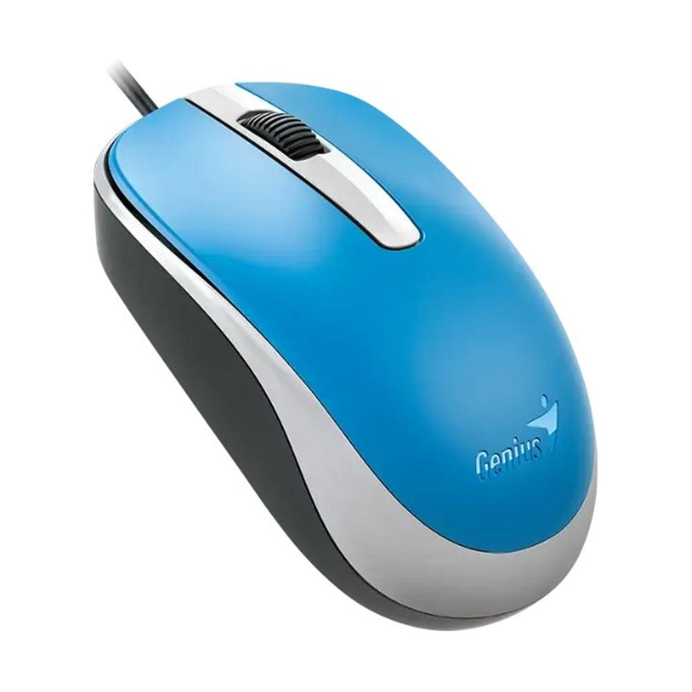 Mouse Alámbrico Genius DX-120 Color Azul - Componentes - Imagen 2 Mouse Alámbrico Genius DX-120 Color Azul - Componentes - Imagen 2