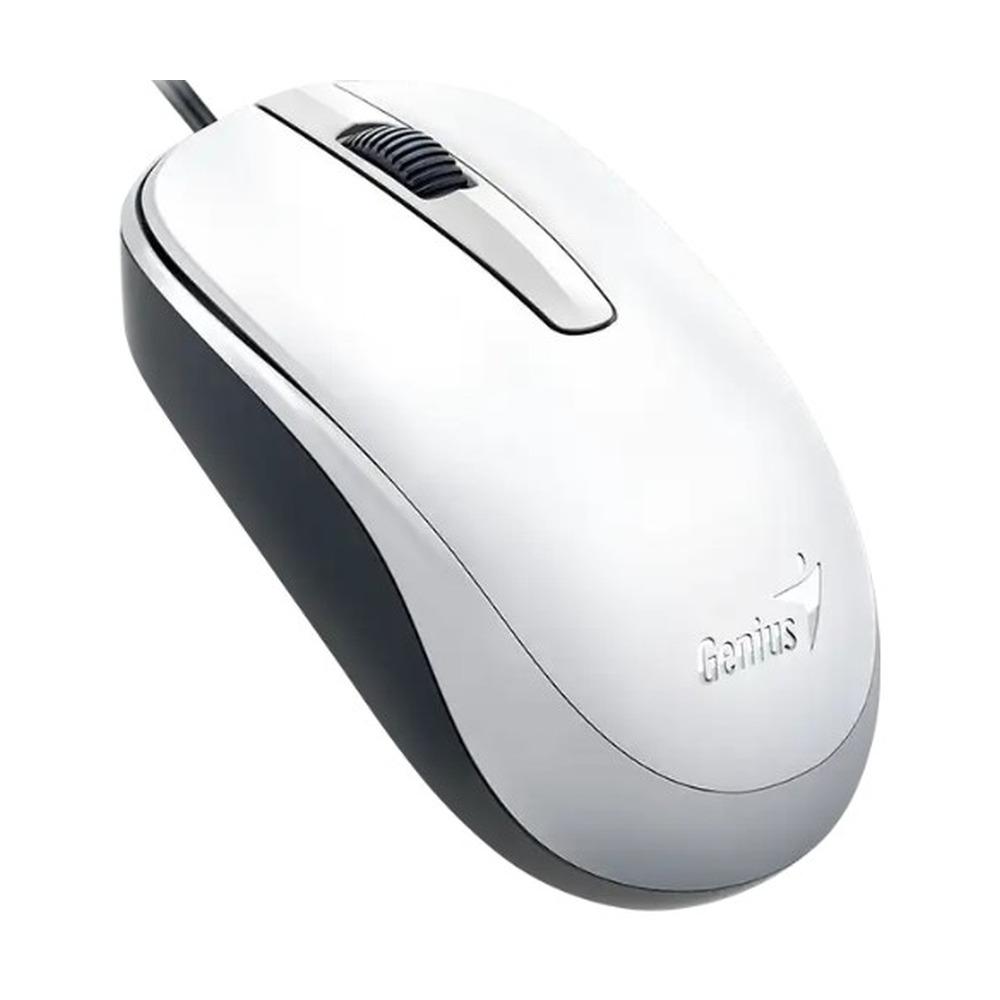 Mouse Alámbrico Genius DX-120 Color Blanco - Componentes - Imagen 2 Mouse Alámbrico Genius DX-120 Color Blanco - Componentes - Imagen 2