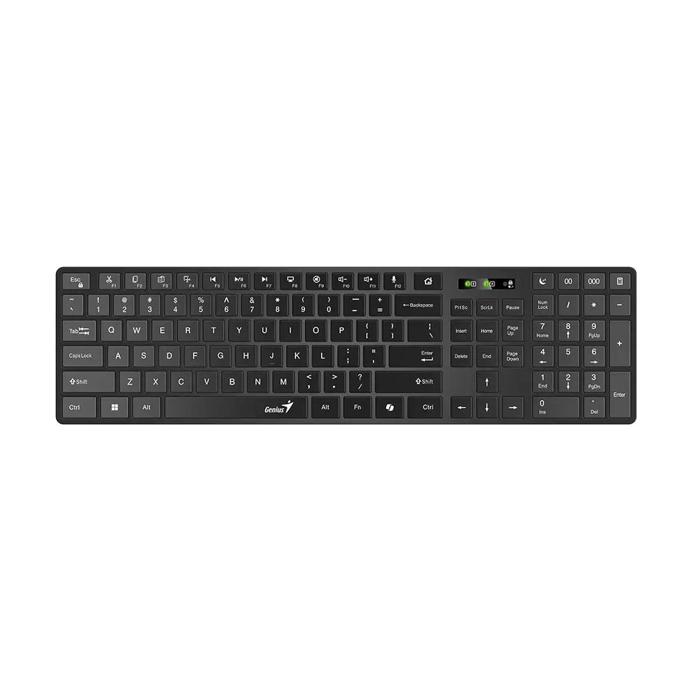 Teclado Genius SlimStar 7250BT inalambrico Bluetooth - Componentes - Imagen 1 Teclado Genius SlimStar 7250BT inalambrico Bluetooth - Componentes - Imagen 1