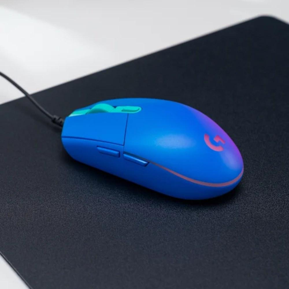 Mouse Alámbrico Gamer Logitech G203 Color Azul - Componentes - Imagen 2 Mouse Alámbrico Gamer Logitech G203 Color Azul - Componentes - Imagen 2