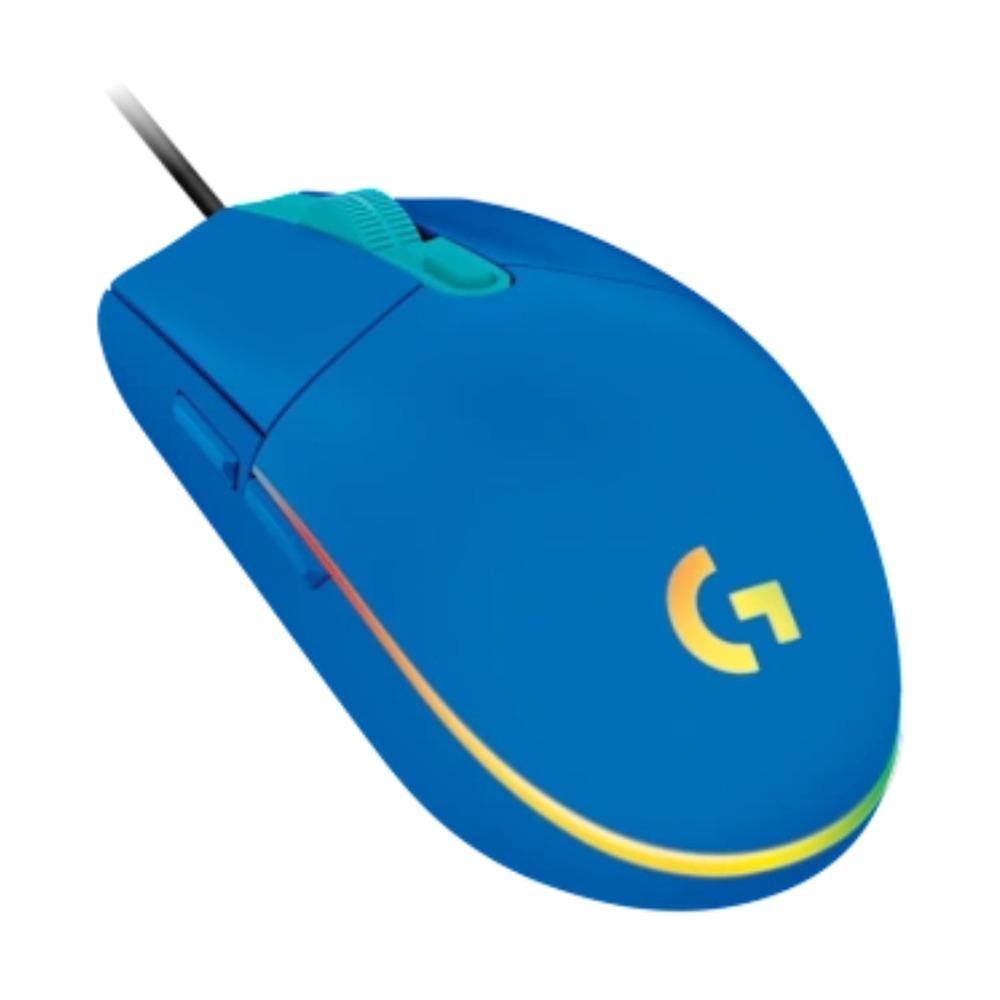 Mouse Alámbrico Gamer Logitech G203 Color Azul - Componentes - Imagen 4 Mouse Alámbrico Gamer Logitech G203 Color Azul - Componentes - Imagen 4