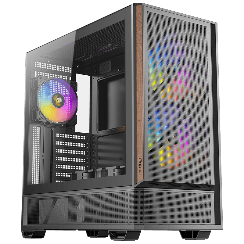 Chasis Antec P30 ARGB con detalles de madera - Chasis y Gabinetes - Imagen 1 Chasis Antec P30 ARGB con detalles de madera - Chasis y Gabinetes - Imagen 1