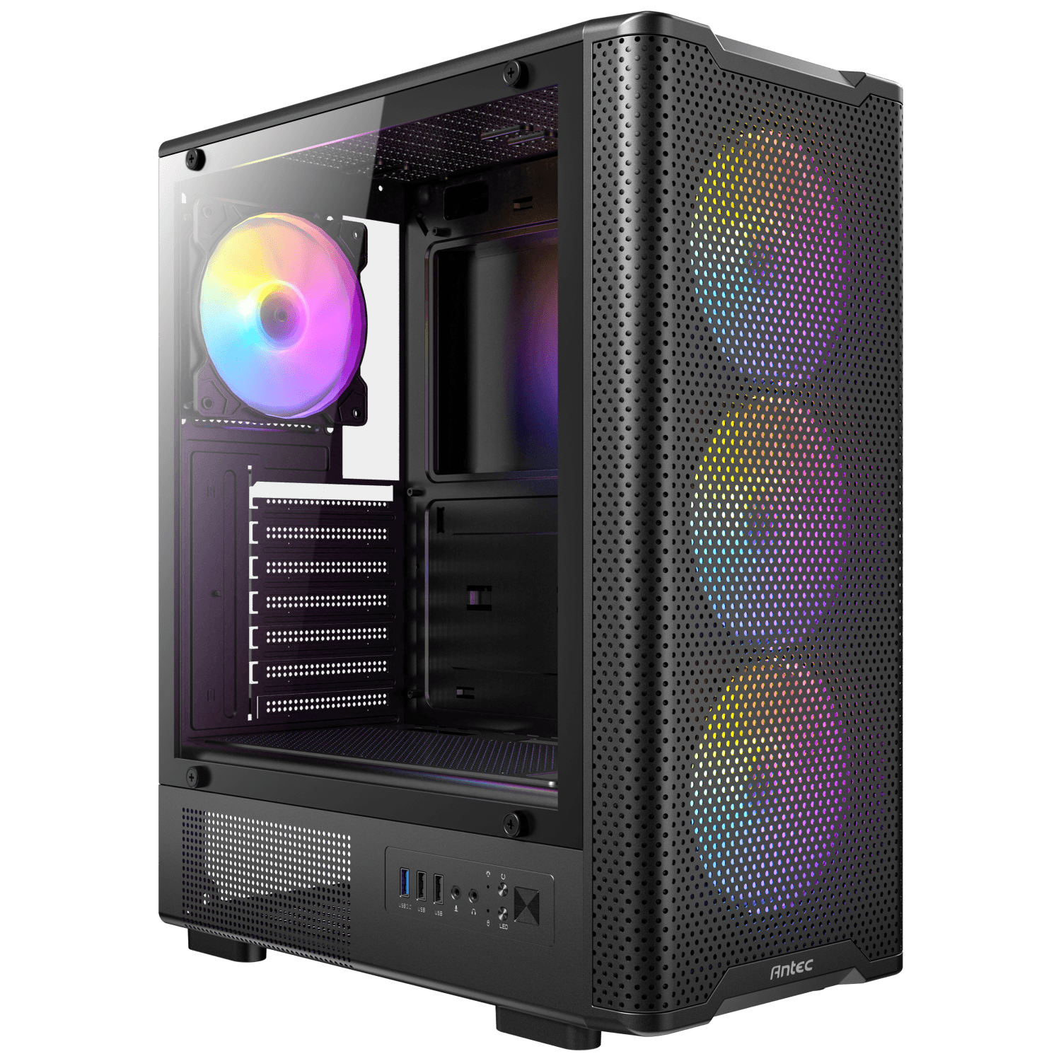 Chasis Antec VX310 ARGB con 4 ventiladores - Chasis y Gabinetes - Imagen 3 Chasis Antec VX310 ARGB con 4 ventiladores - Chasis y Gabinetes - Imagen 3